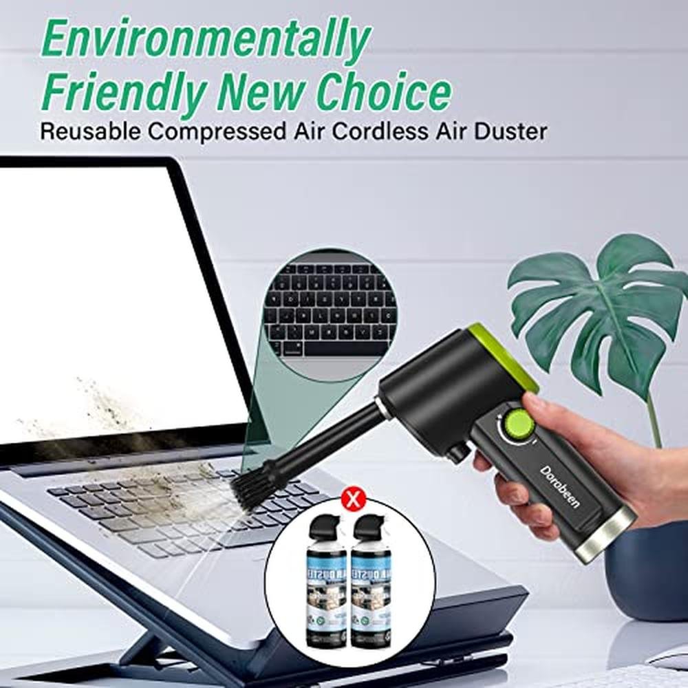 Air Duster: DOROBEEN Cordless Handheld Air Blower – Close-up Detail