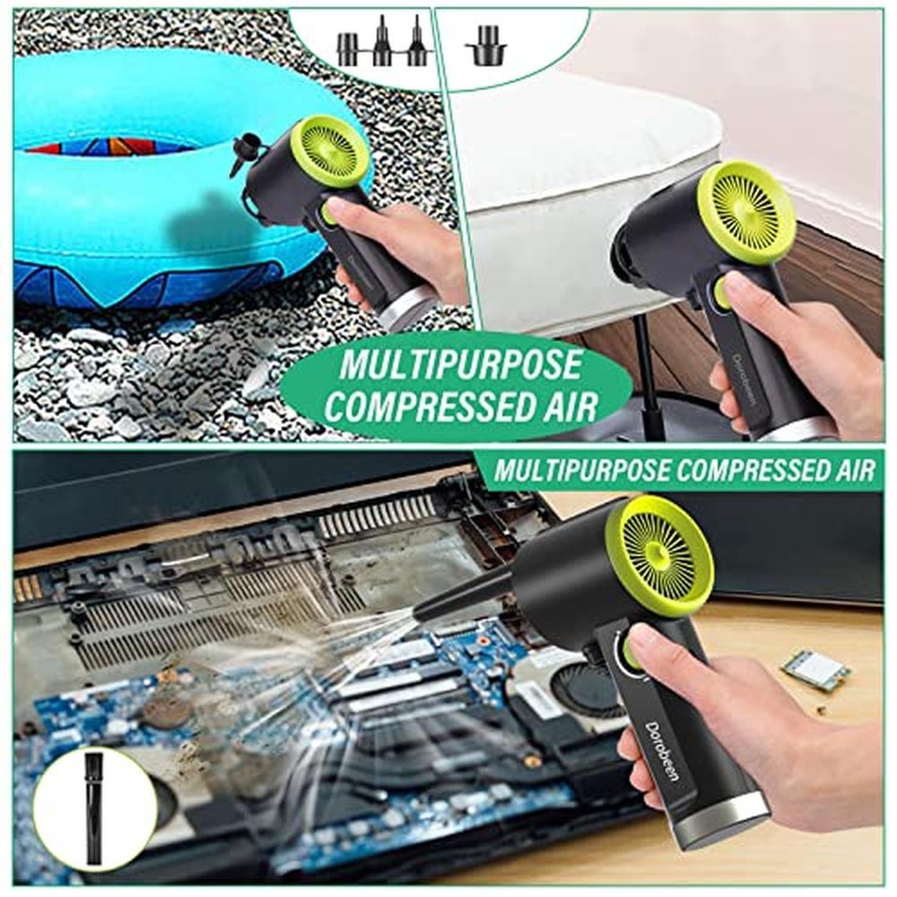 Air Duster: DOROBEEN Cordless Handheld Air Blower – Packaging