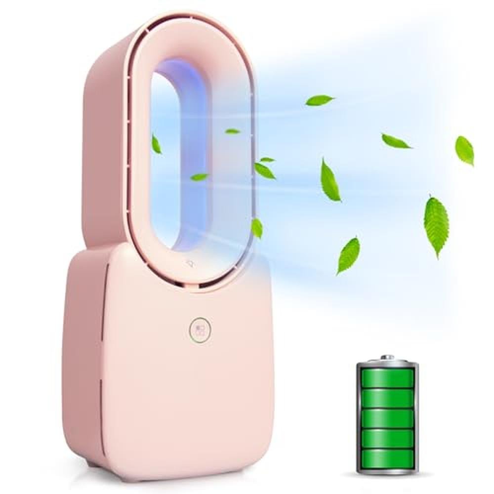Fan Conbola: CONBOLA Small Tower Fan 11.8 Inch Personal – Front View