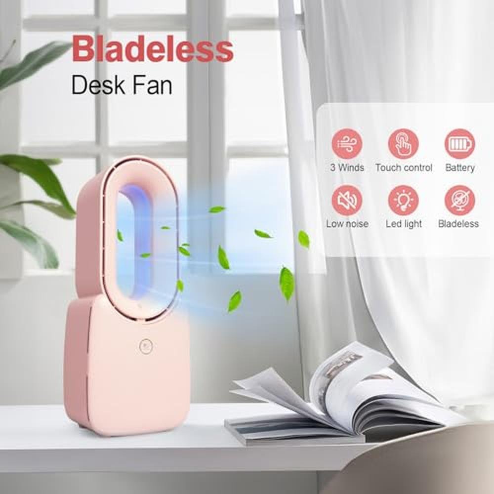 Fan Conbola: CONBOLA Small Tower Fan 11.8 Inch Personal – Side View