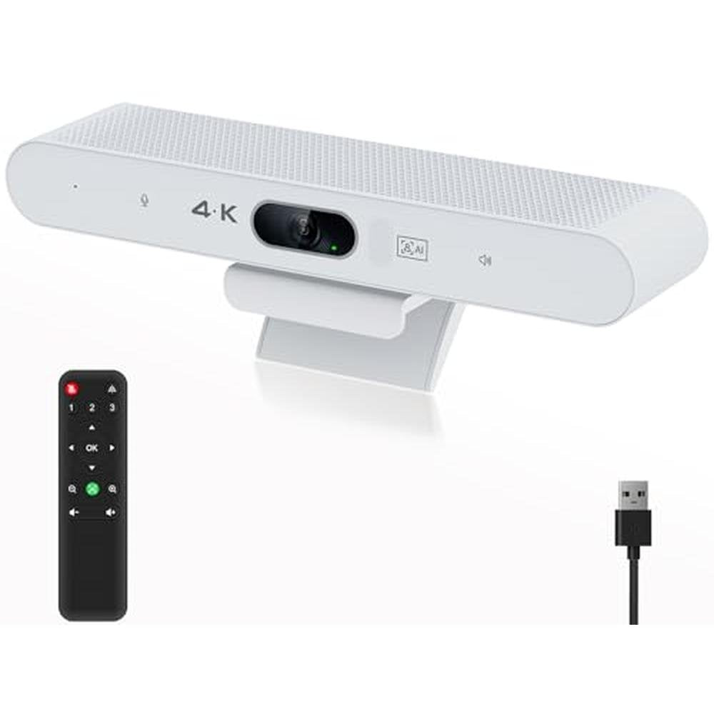 Webcam Conference: PolaTab C4KHD 4K AI Video Conference – Front View