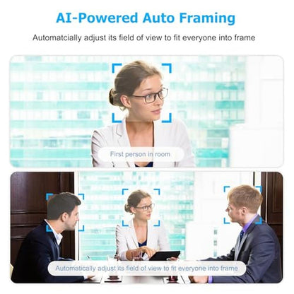 Webcam Conference: PolaTab C4KHD 4K AI Video Conference – Close-up Detail
