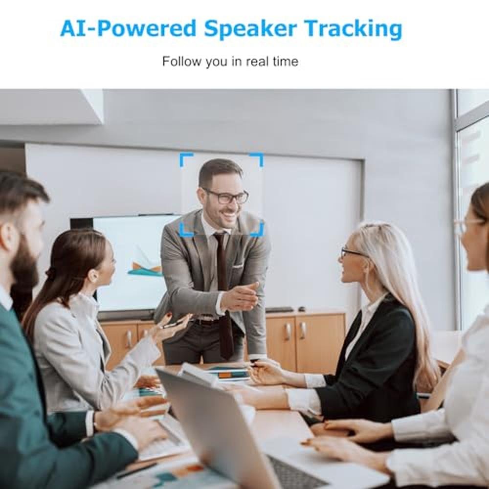 Webcam Conference: PolaTab C4KHD 4K AI Video Conference – In Use