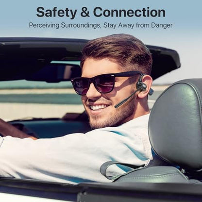 Bluetooth Headset: Premium Open-Ear Headphones with – Packaging