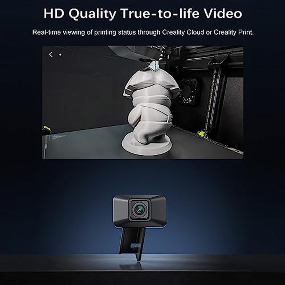 Creality Camera: Creality K1 AI Camera Time-Lapse Filming – Close-up Detail