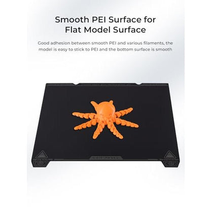 Ender Build Plate: Creality K1 Smooth PEI Build Plate – Close-up Detail