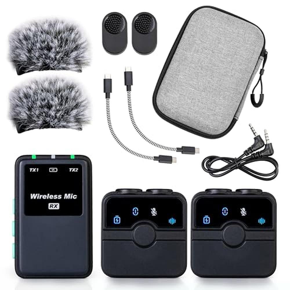 Voice CreatorMic: Wynwood Sound Mini Wireless Microphone – Front View