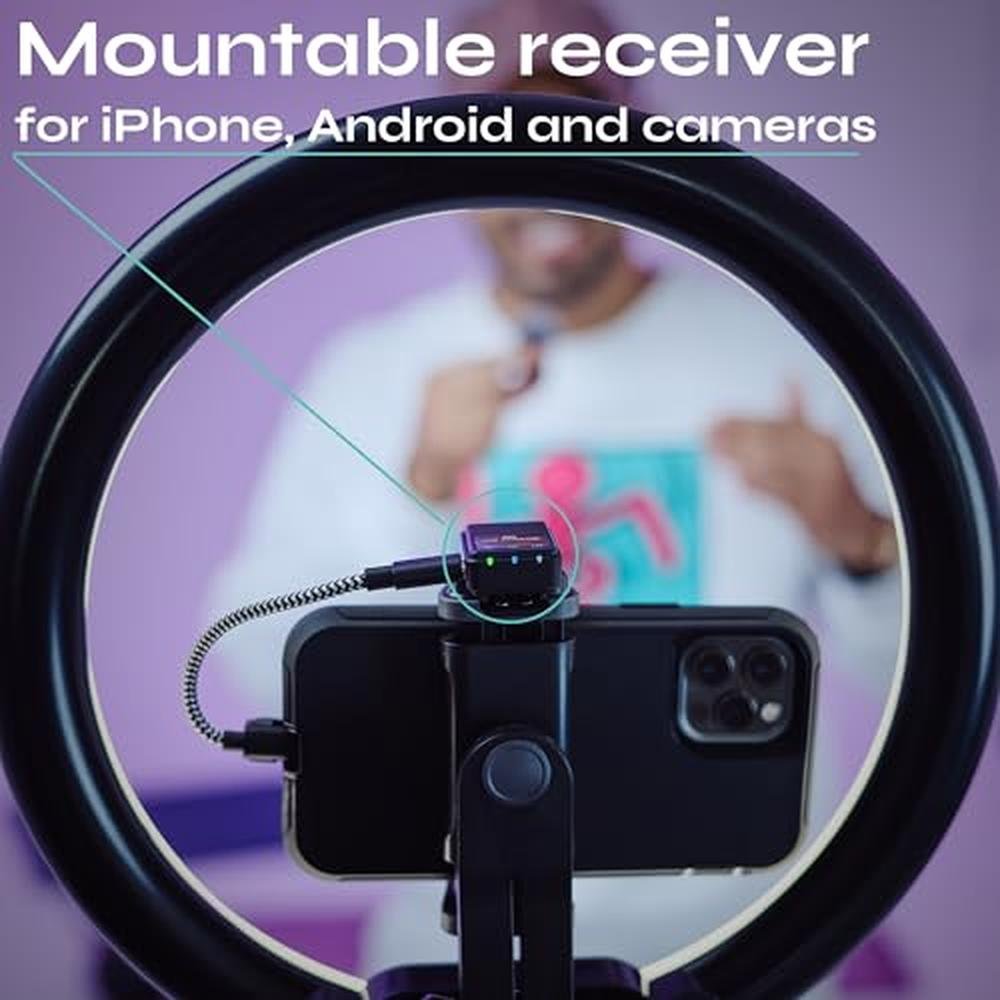 Voice CreatorMic: Wynwood Sound Mini Wireless Microphone – In Use