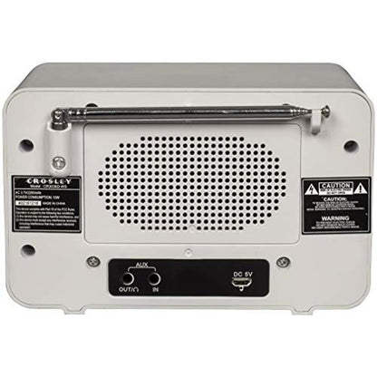 Crosley CR3036D-WS Tribute Vintage AM/FM Bluetooth Radio – In Use