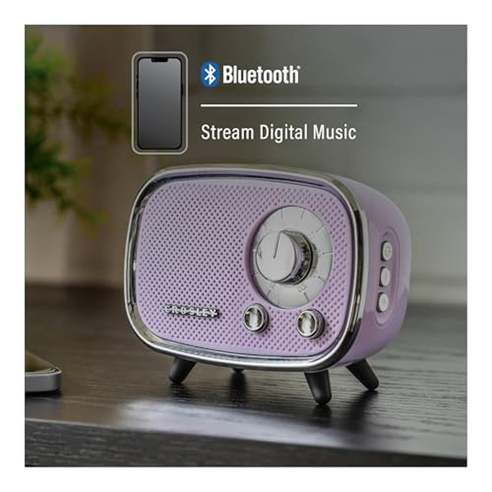 Crosley CR3039A-LN Rondo Retro Portable Rechargeable – In Use