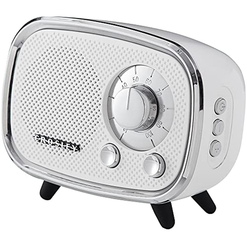 Crosley CR3039A-WH Rondo Retro Portable Rechargeable – Front View
