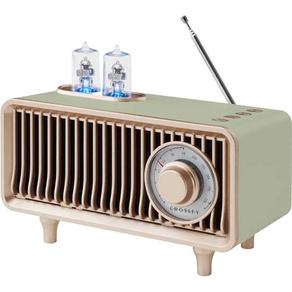 Crosley CR3043A-MT Milton Portable Rechargeable FM Radio – Packaging