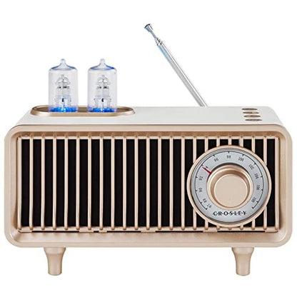Crosley CR3043A-WS Milton Portable Rechargeable FM Radio – Front View