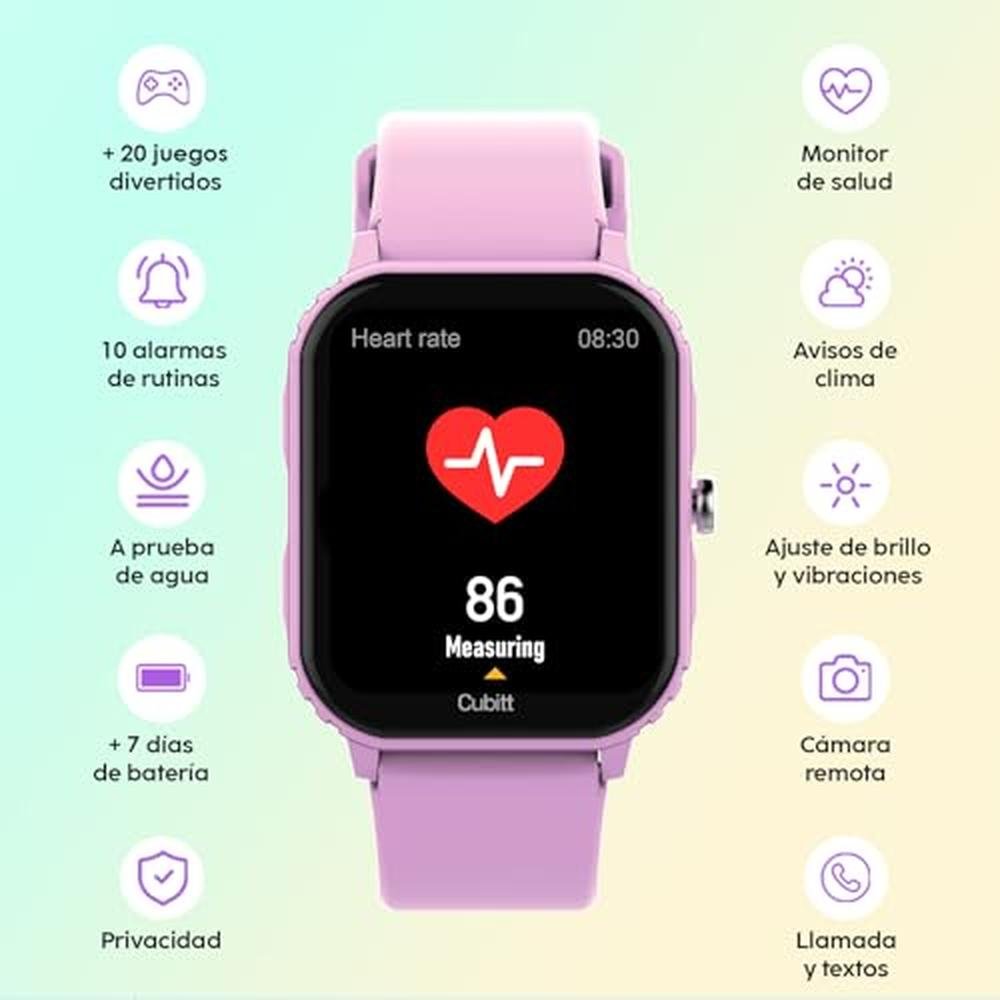 Teens Tracker: Cubitt Smart Watch Fitness Tracker for Teens – In Use