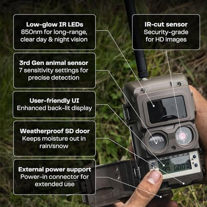 Cuddeback Cuddelink: Cuddeback IR Camera – Close-up Detail