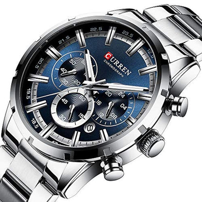 Curren Mens Watch: Sport Quartz Chronograph Wristwatches – Packaging