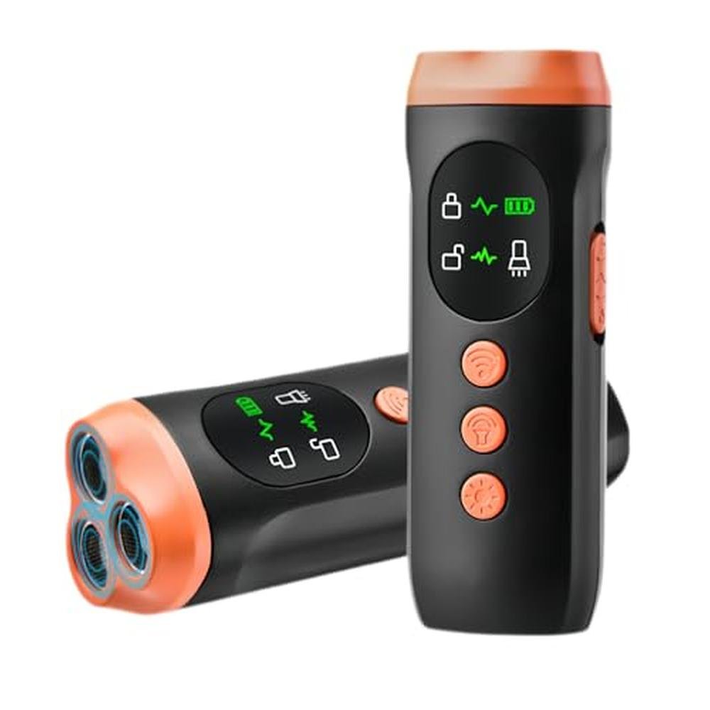 Dog Ultrasonic: CWYZA Upgraded Bark Control Device – Front View