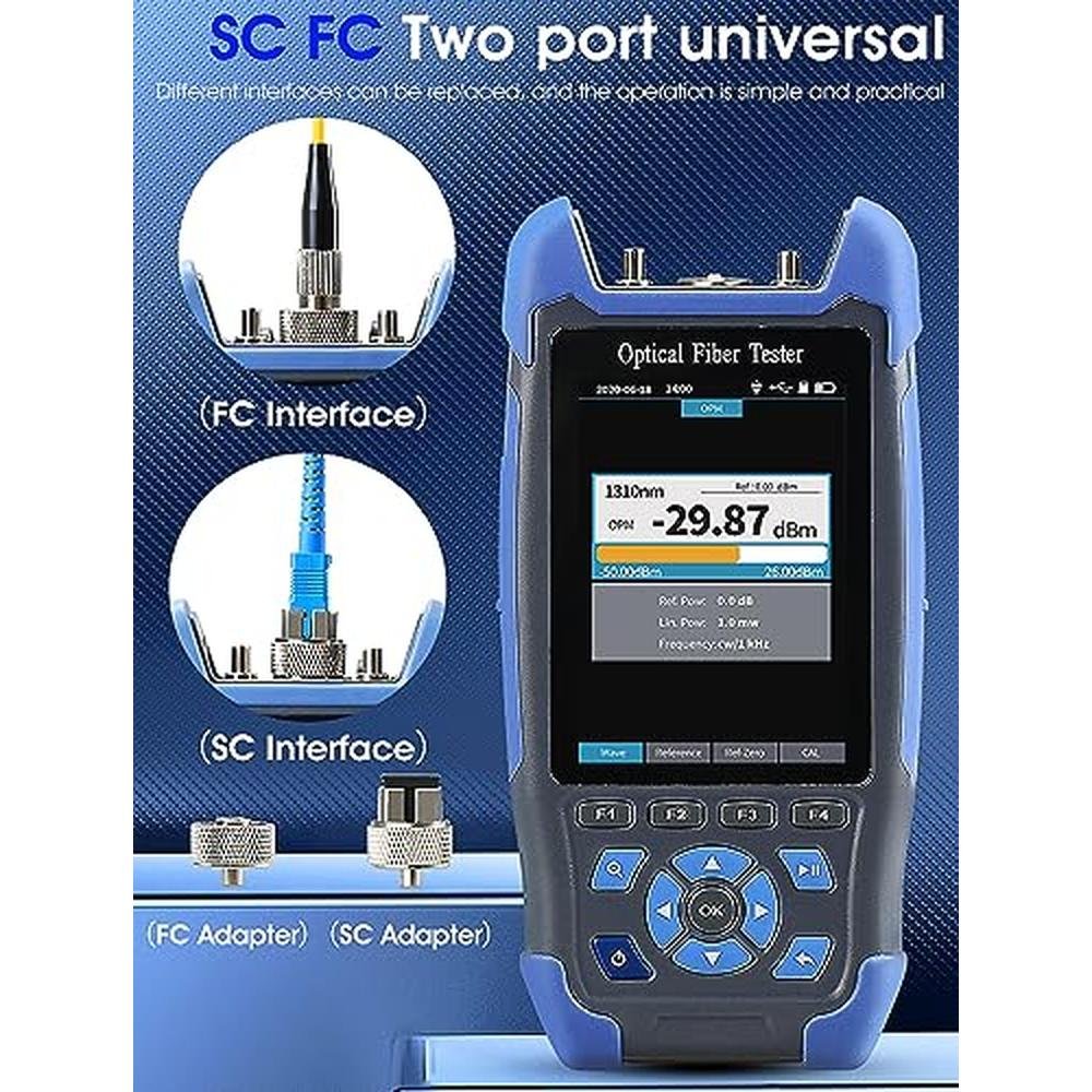 Test UPC Code: D YEDEMC Mini-Pro 1310/1550nm SM OTDR – In Use