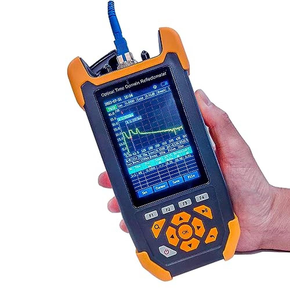 Test UPC Code: D YEDEMC Mini-Pro 1310/1550nm SM OTDR – Front View