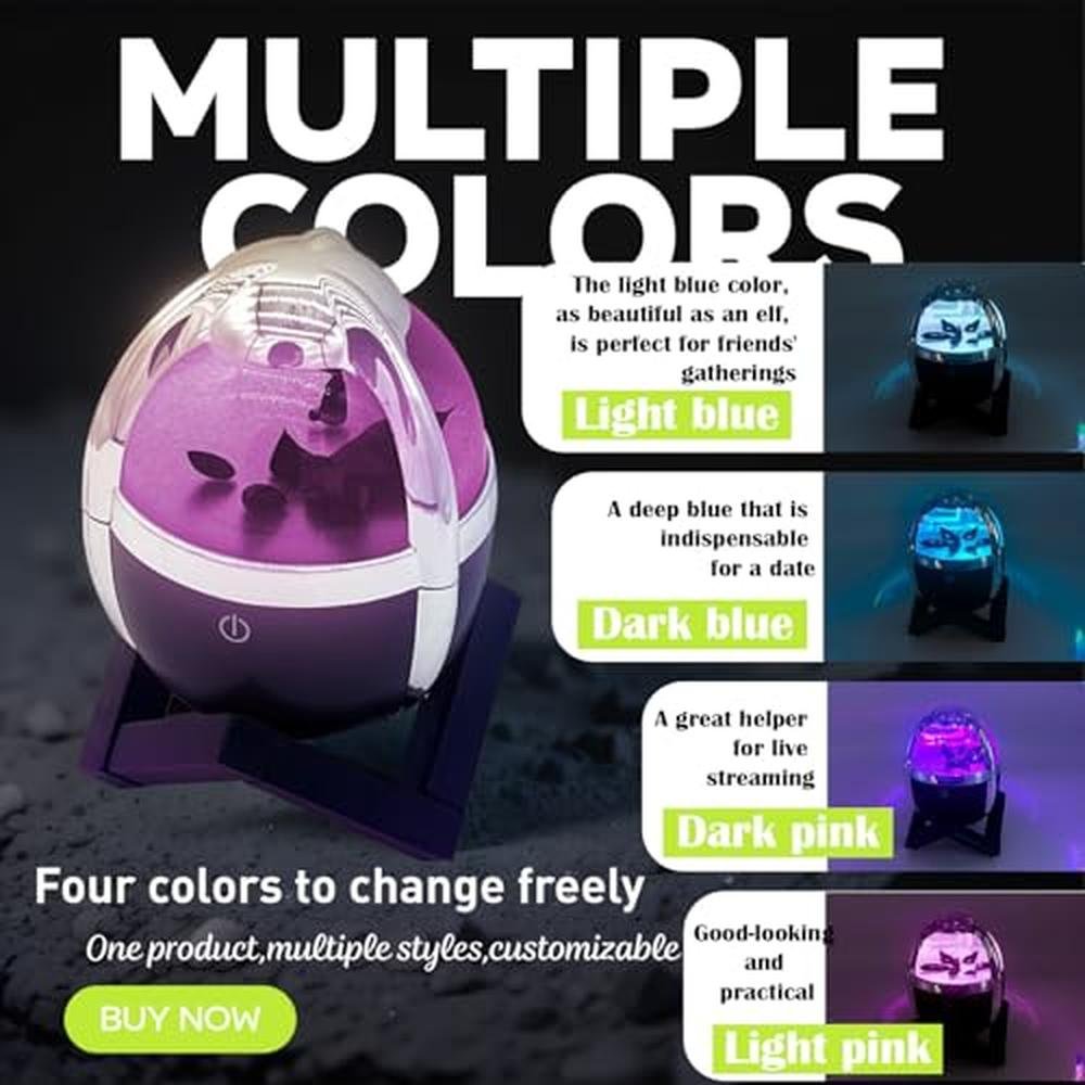 Ferrofluid Music Visualizer: Bluetooth 5.3 Speaker with – Close-up Detail