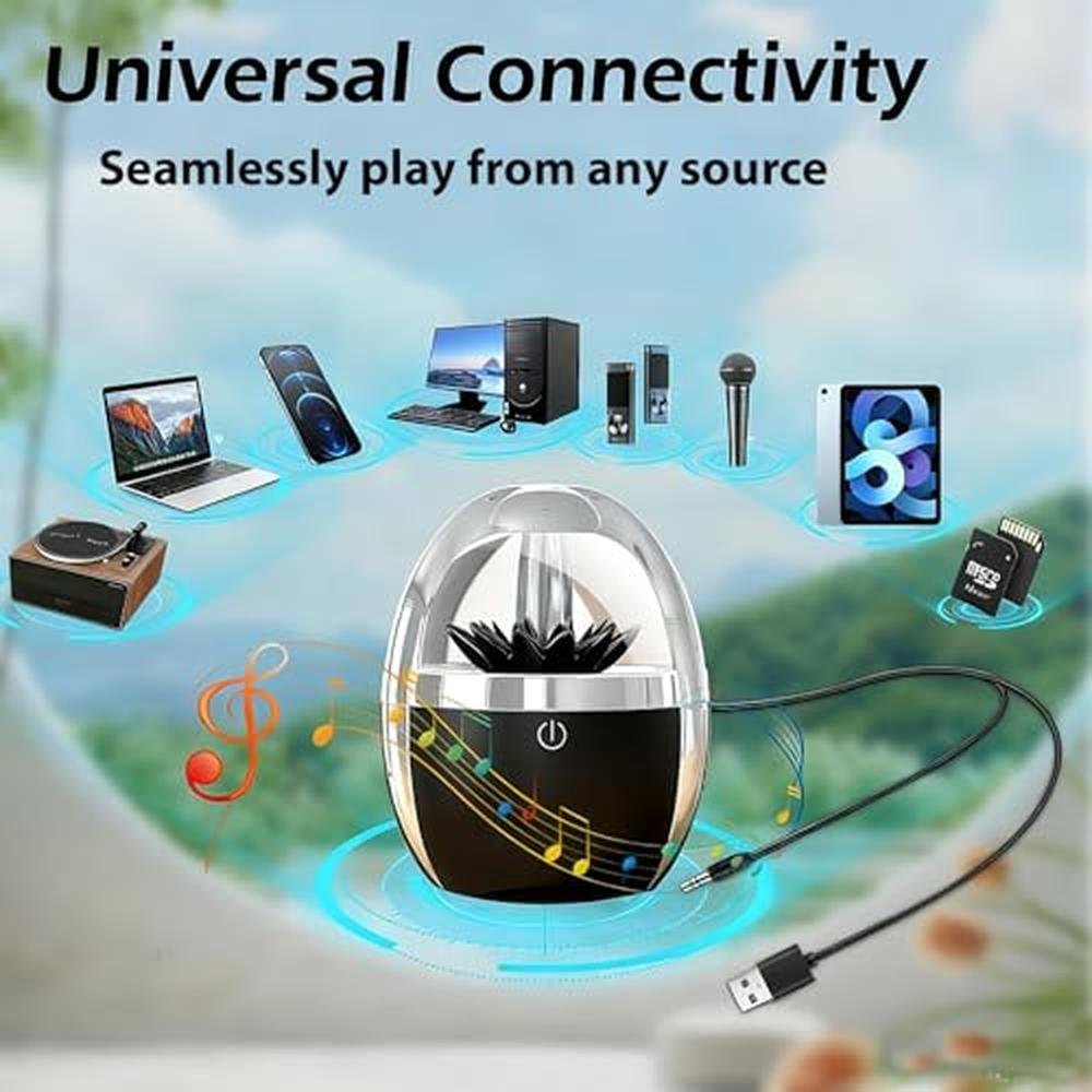 Ferrofluid Music Visualizer: Bluetooth 5.3 Speaker with – Packaging