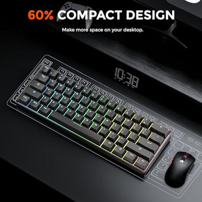 Dareu EK60 HE: Rapid Trigger Gaming Keyboard Wired 0.01mm – Close-up Detail