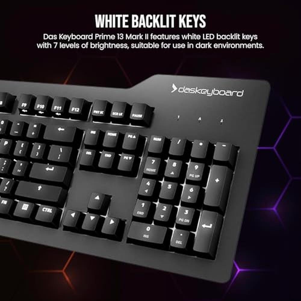 Keyboard Backlit: Das Keyboard Prime 13 Mark II Wired – Packaging