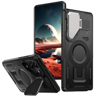 Case Galaxy S25 Ultra: DAWEIXEAU Magnetic Case with Metal – Front View