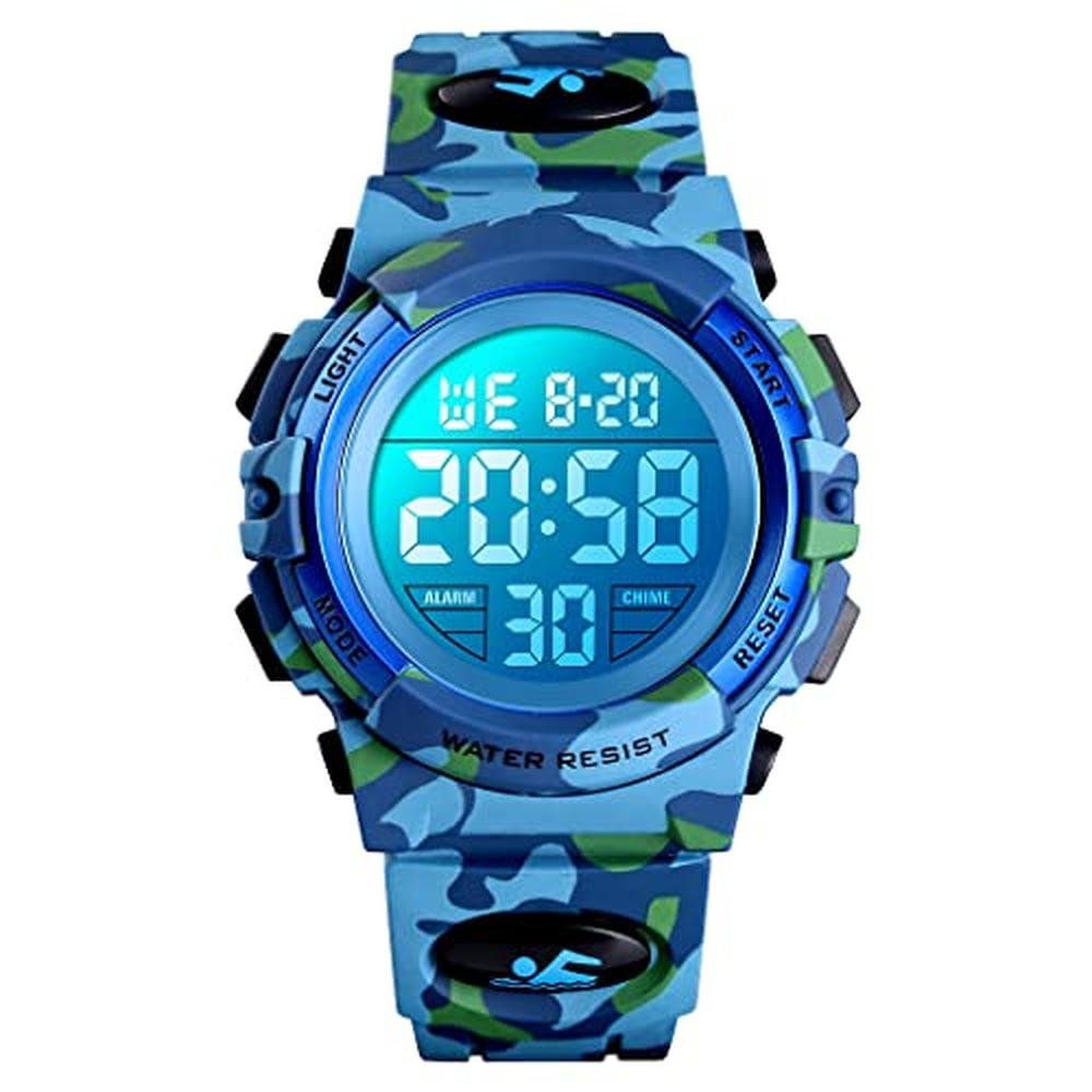 Kids Dayllon Digital Watch: Dayllon Kids Watch 50m – Front View