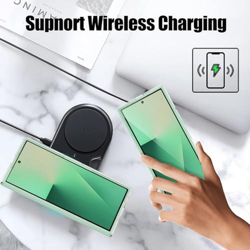 Case Galaxy Z Fold 7: Deekeewe Magnetic Case with Screen – In Use