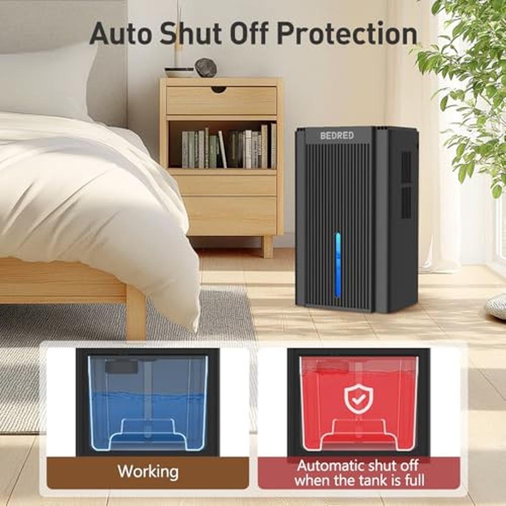 Dehumidifier 95oz: Simsen Dehumidifier 95oz Quiet with Auto – In Use