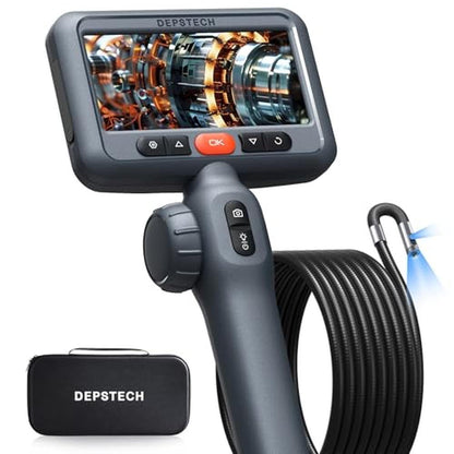 Depstech Camera: DEPSTECH 10FT Articulating Endoscope – Front View