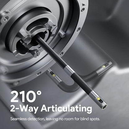 Depstech Camera: DEPSTECH 10FT Articulating Endoscope – In Use