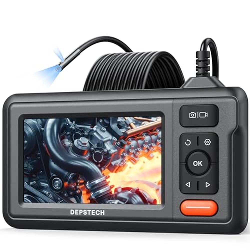 DEPSTECH Dual Lens Borescope Camera – Front View