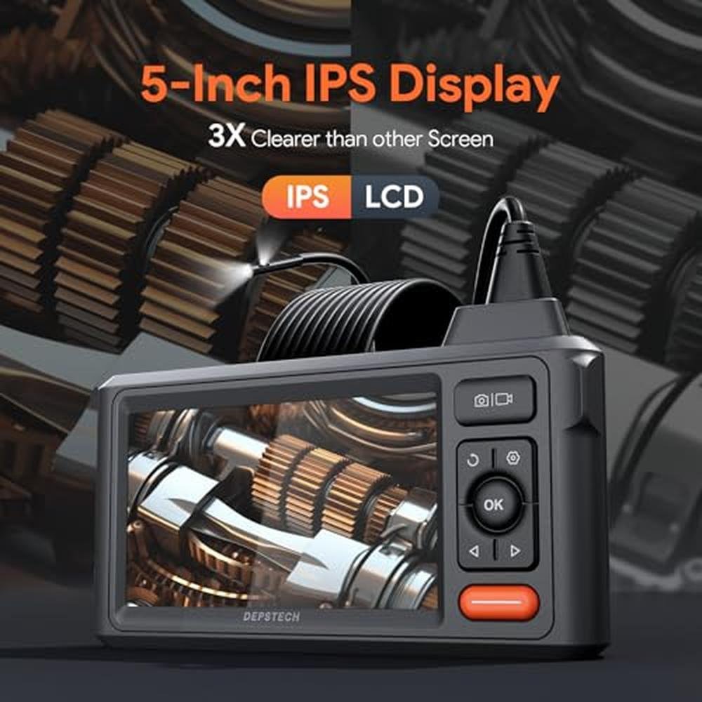 Depstech Dual Lens Endoscope Camera – Side View