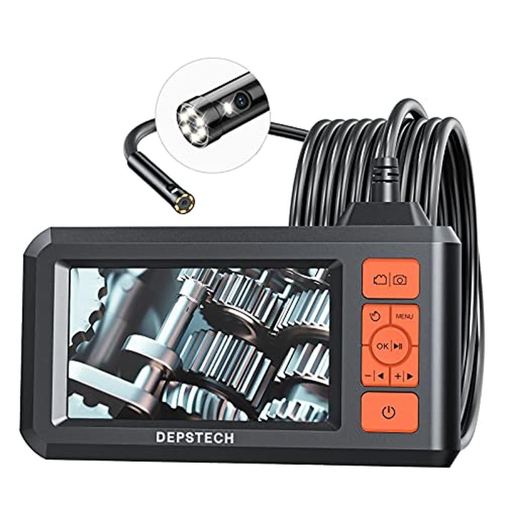 DEPSTECH Dual Lens Industrial Endoscope – Front View