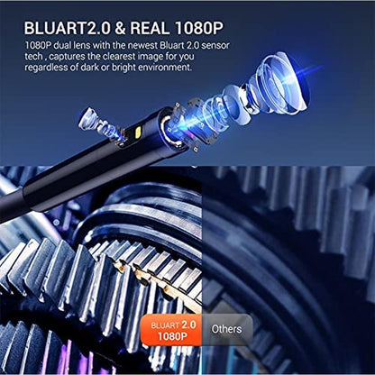 DEPSTECH Dual Lens Industrial Endoscope – Close-up Detail