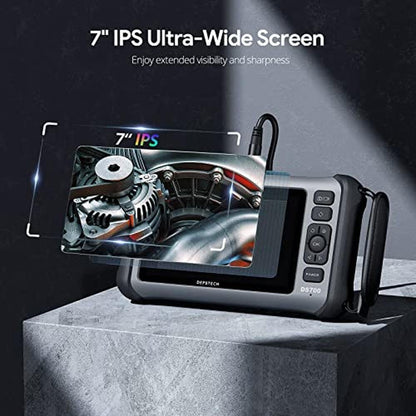Depstech Camera: DEPSTECH Endoscope 7'' IPS Screen – Side View