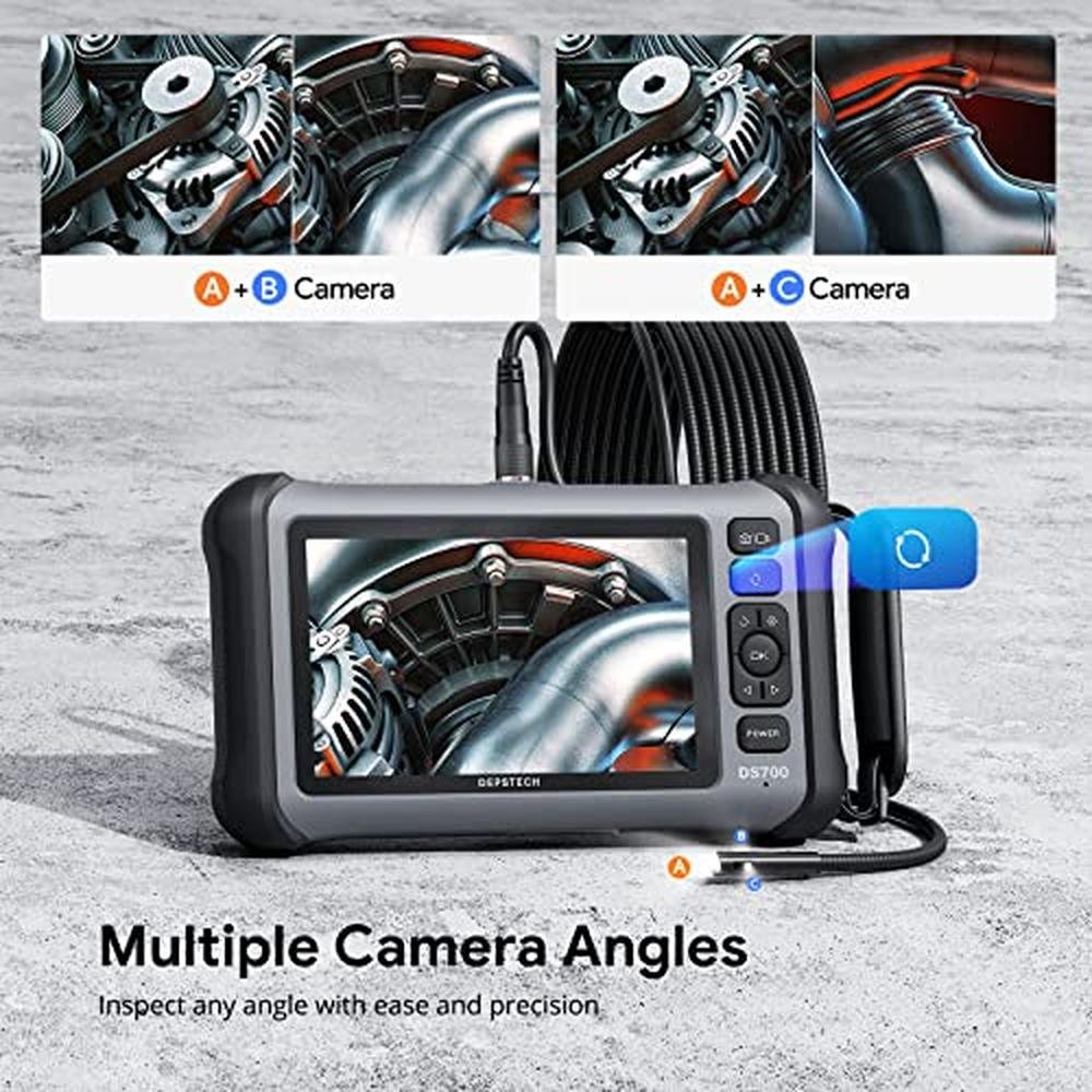 Depstech Camera: DEPSTECH Endoscope 7'' IPS Screen – In Use