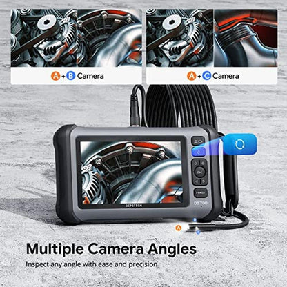 Depstech Camera: DEPSTECH Endoscope 7'' IPS Screen – In Use
