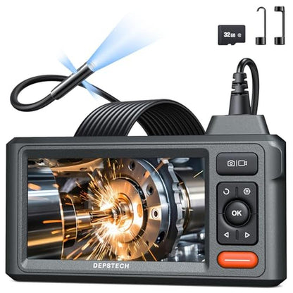 Camera Depstech: DEPSTECH Inspection Endoscope Camera with – Front View
