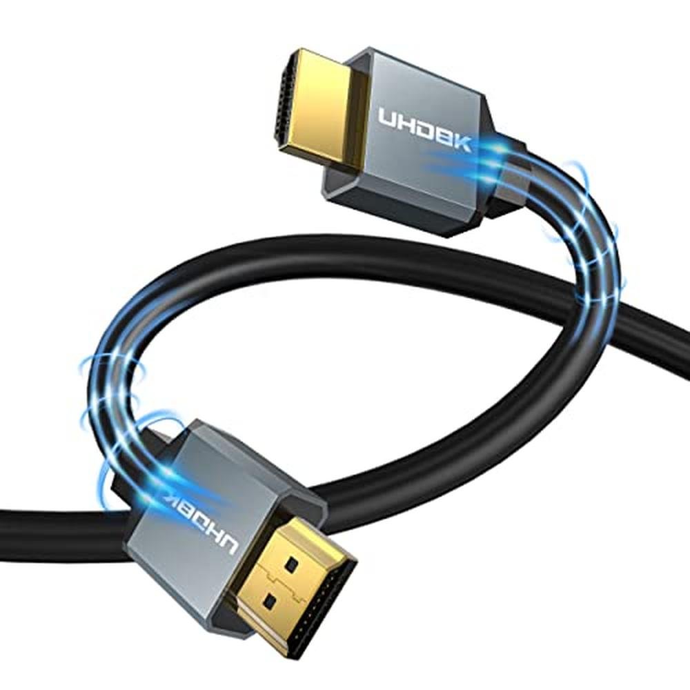 DGHUMEN 8K HDMI Cable: Ultra High Speed 48Gbps HDMI 2.1 – Front View