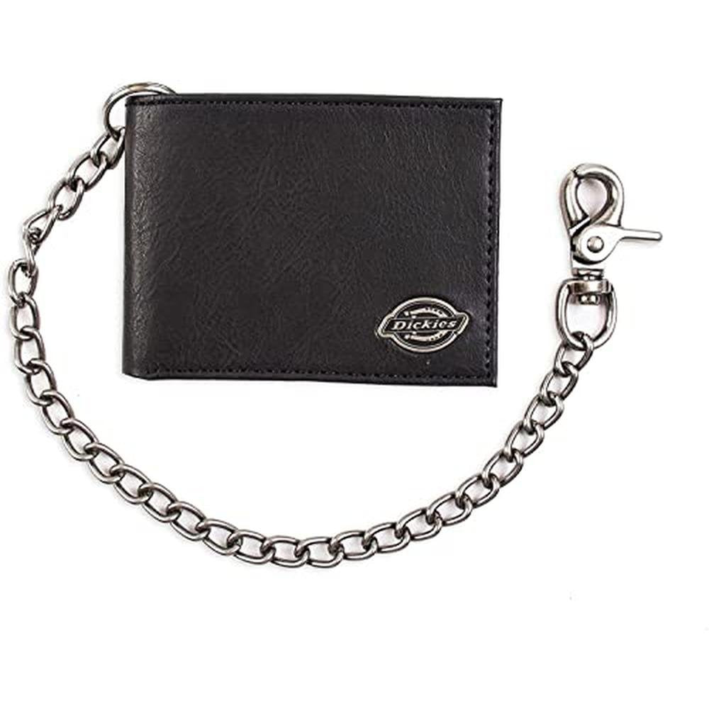Dickies Men's Bifold Wallet-High Security with ID Window – Front View