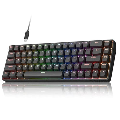 DIERYA DK68-C: 60% Gaming HE Keyboard – Front View