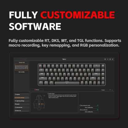 DIERYA DK68-C: 60% Gaming HE Keyboard – Packaging