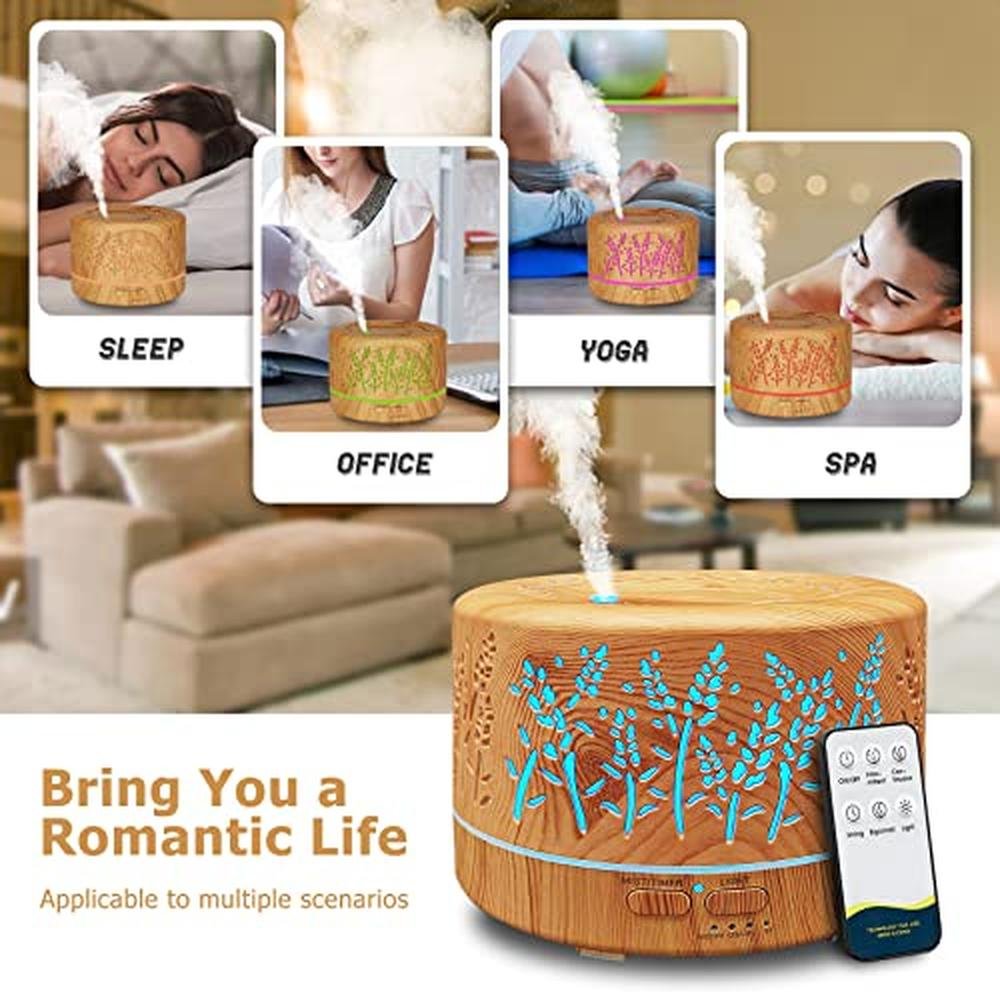 Diffusers Essential Oils: Large Room 600ml Essential Oil – Close-up Detail