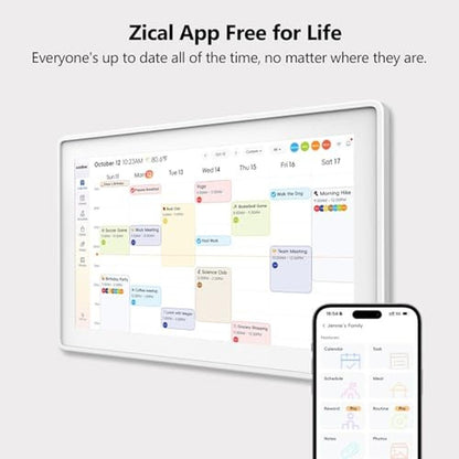 Calendar Wall: Digital Calendar 15.6 Inch Wall Planner – In Use