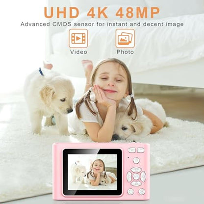 Digital Camera: USA Warehouse UHD 4K 48MP Point and Shoot – Side View