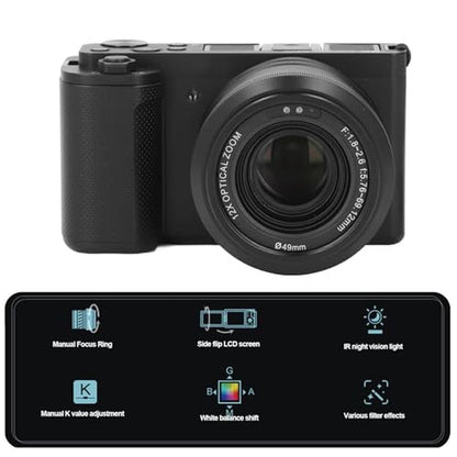Camera Digital: 5K 72MP 30FPS HDR DSLR Camera with 3.2in – Packaging
