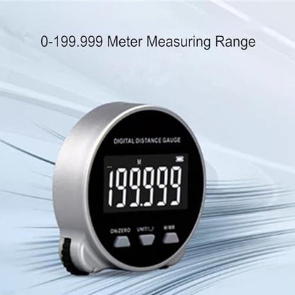 Measurement Rolling: Digital Tape Measure 0-656.2ft – Close-up Detail